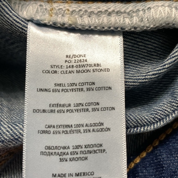 RE/DONE 70’s lowrise bell 24 - Picture 9 of 16